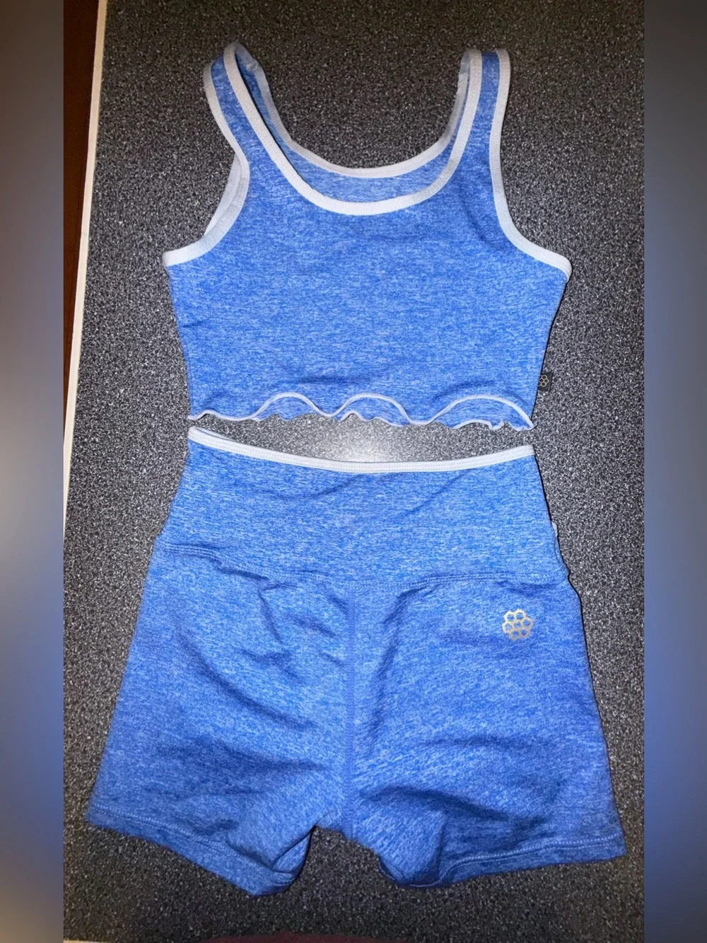 Honeycutt Dance 2 Piece Set Blue Size Adult XX-Small
